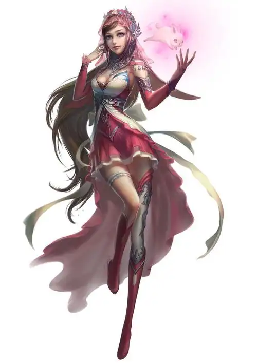 中国风古装3d古风美女异域 波斯 兔兔