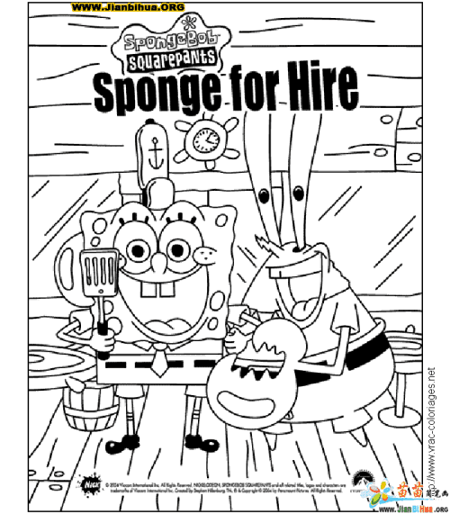 小学生英语卡通电影海报简笔画