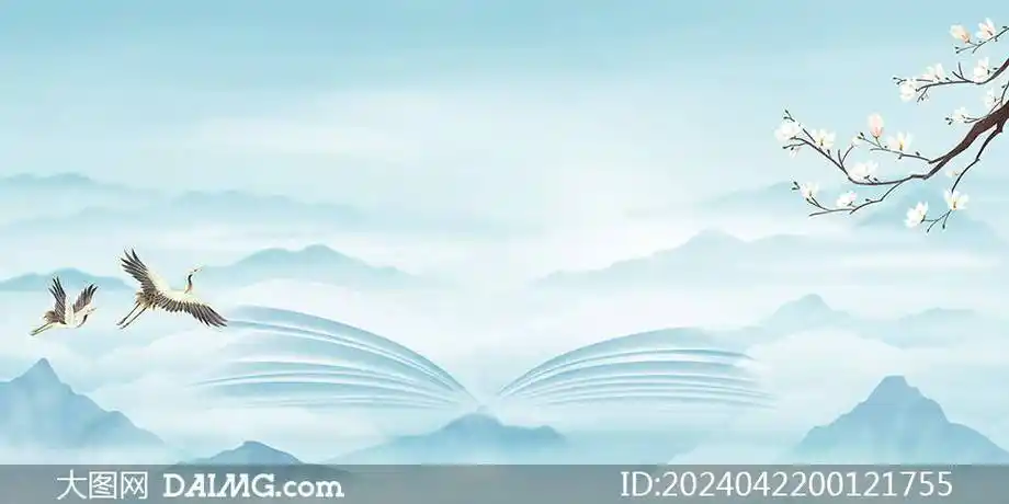 中国风展板背景模板 | 中式海报背景