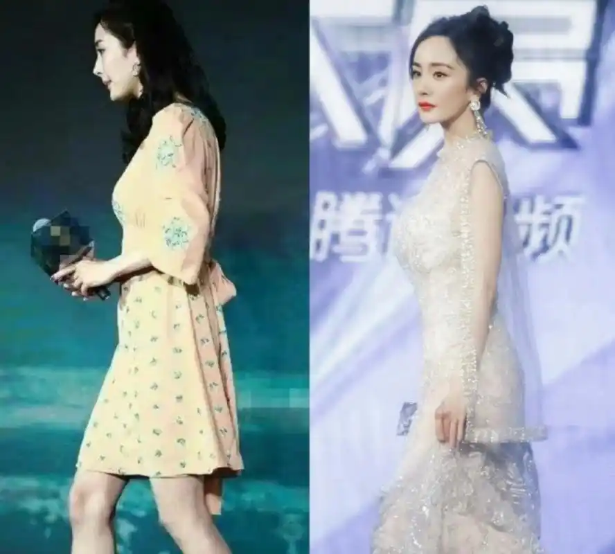 杨幂每天都在变优秀的路上,脖子前倾,含胸驼背这些不好的仪态都改过来