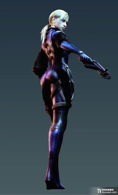 上边的是生化危机5的吉尔,下面的是铁拳的妮娜,我觉得妮娜比较美和