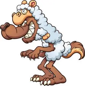 披着羊皮的狼照片