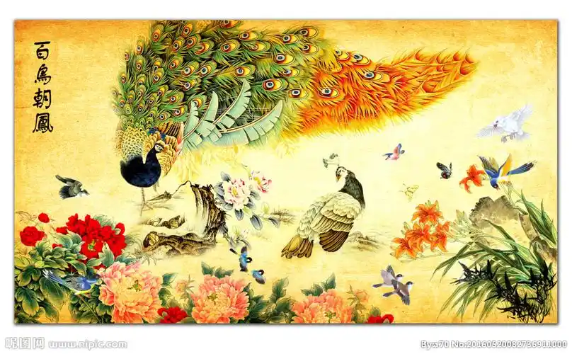 百鸟朝凤图片