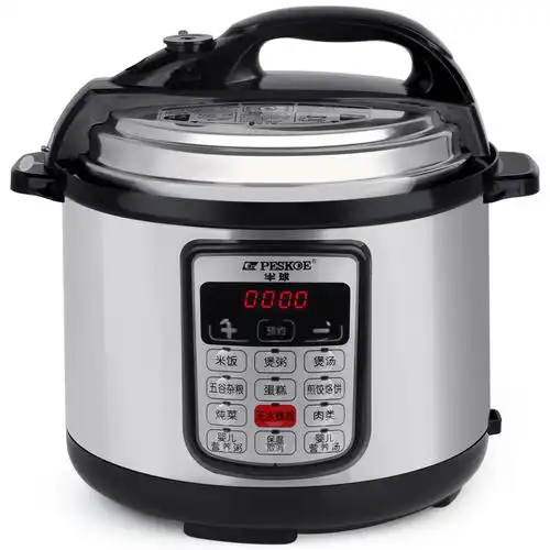 智能多功能电压力锅高压锅家用饭煲4l5l6l升双胆