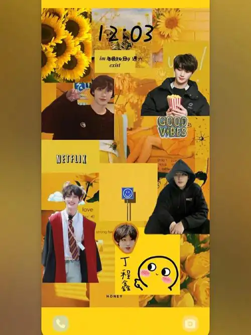 有些小炸们的应援色难找所以用了相近颜色!