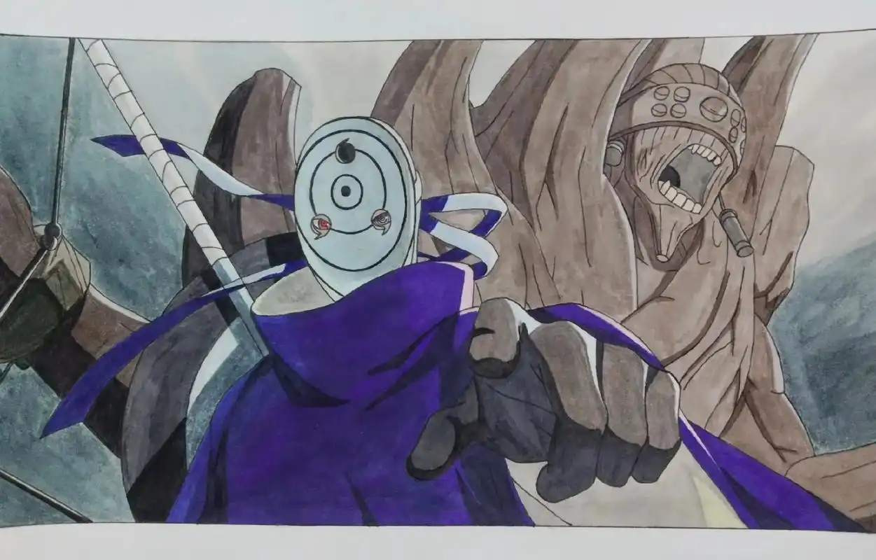 第二个六道.#宇智波带土 #白面具 #火影忍者 - 抖音