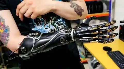 世界上最先进的仿生机械假肢!依靠神经信号控制!现实版阿丽塔!