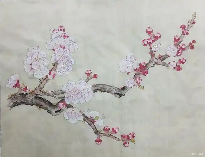 杏花,裘利东, 2020年纸张国画 | 衍艺圈 - topart.