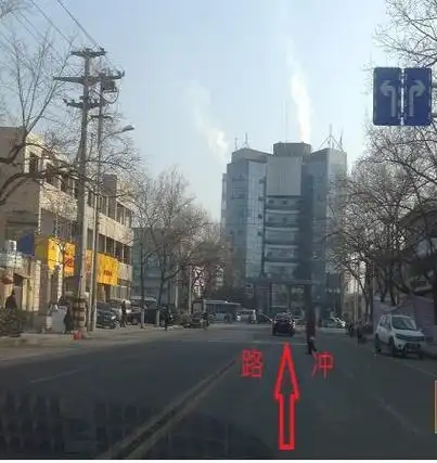 路冲煞示意图|路冲煞是什么意思_窗户路冲煞化解最