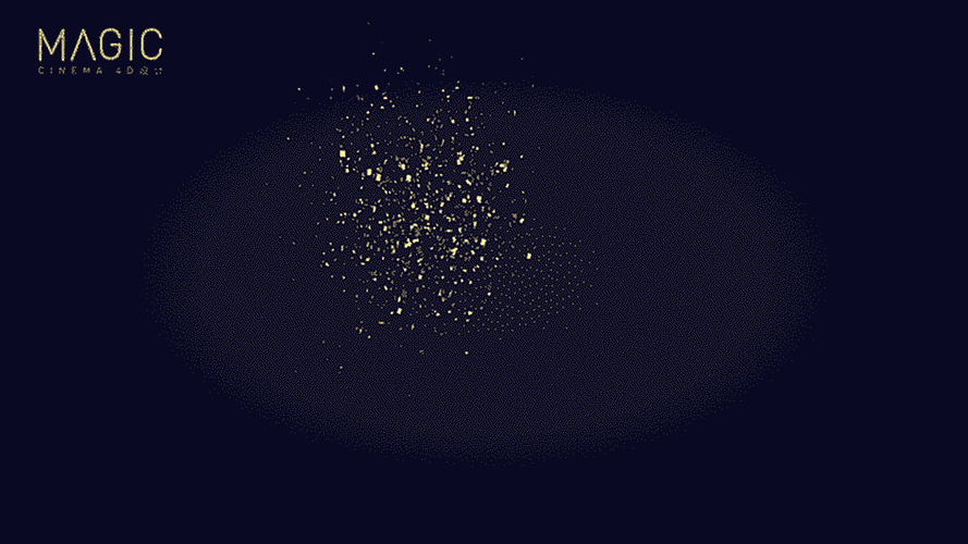 [第十二期]c4d动画字体高级教程之magic字体动画