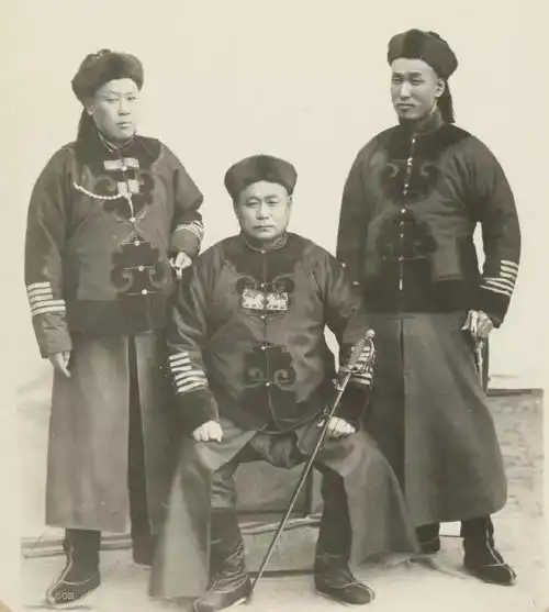 清宫老照片:晚清的大内侍卫