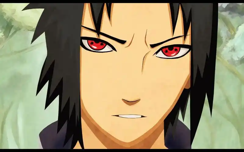 谁有佐助好看的永恒望花筒血轮眼的图片 给几张