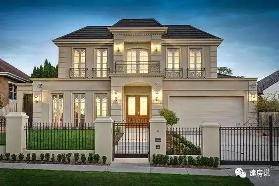 为大家分享66栋浪漫高贵的法式风格别墅