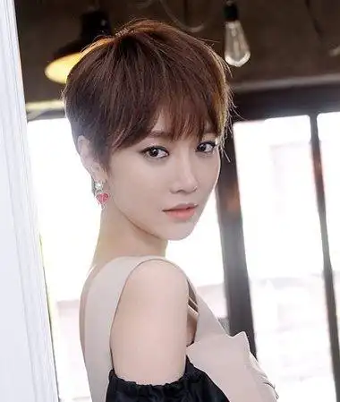 适合女生的男生短发发型 韩国女星短发发型图片