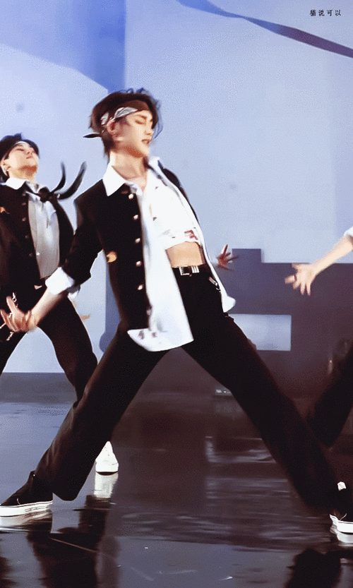 丁程鑫被舞蹈老师夸swag跳的很不错