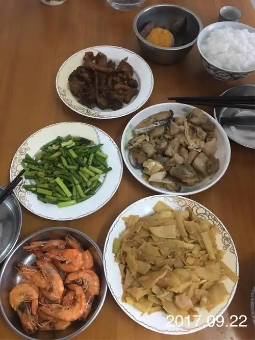 我家连续十天的午餐