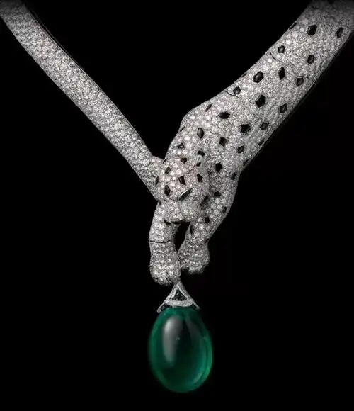 卡地亚豹子吊坠项链系列全集