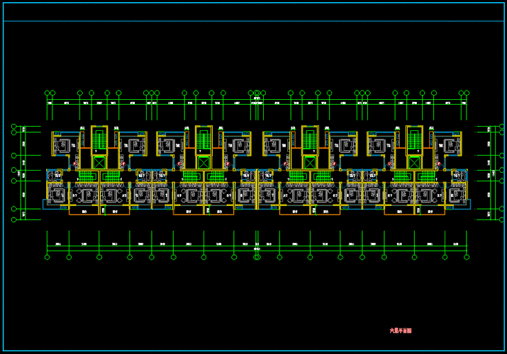 多层住宅楼设计图- 住宅建筑图纸 - 沐风网