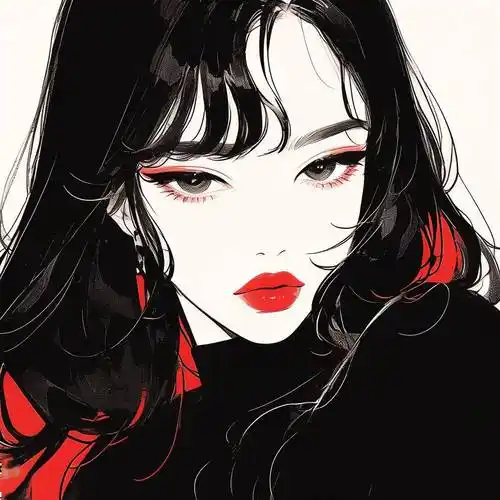 又美又飒的女生头像!_闹钟_文章_插兜