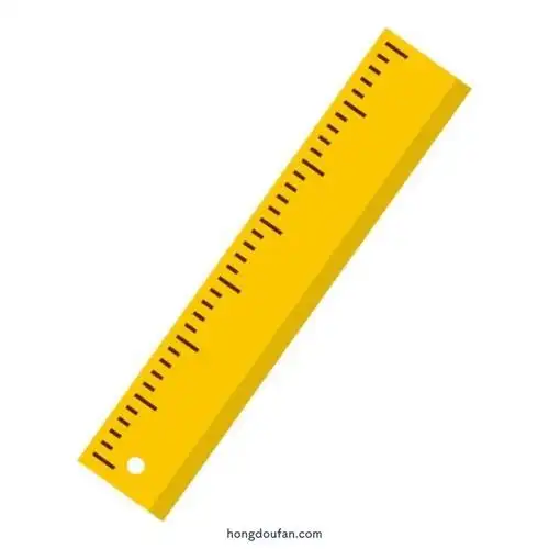一把黄色的尺子要如何画尺子简笔画大全