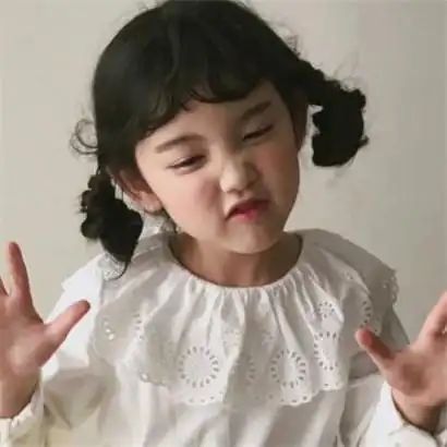 可爱萌嘟嘟嘴萌娃头像女长的好看特别的漂亮的