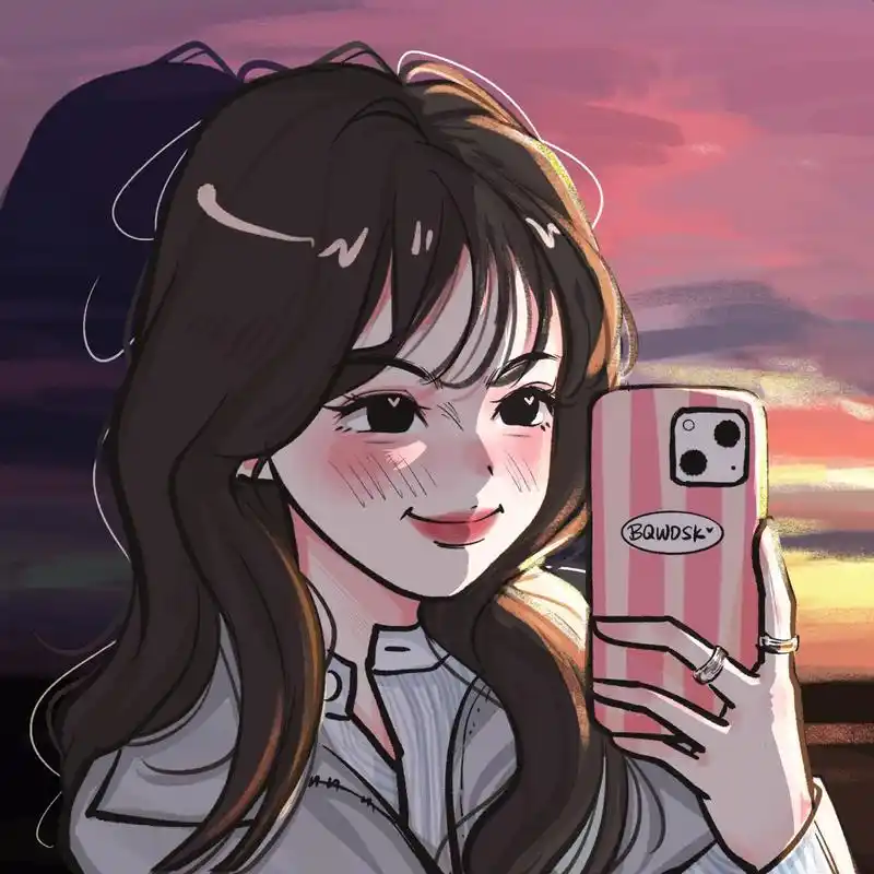 卡通头像|女明星合集  ——79 79 79 79—— 73学习画风打