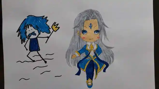 不同段位画的海神唐三,你们是哪个段位的呢-教育视频-搜狐视频