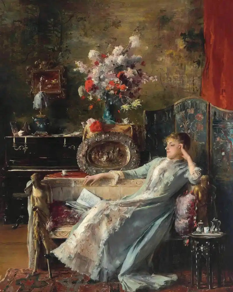 油画里的中国风,欧洲贵族都推崇东方文化