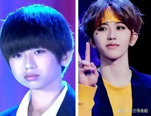 看到当红艺人判若两人旧照如同换皮才知资本造星有多恐怖