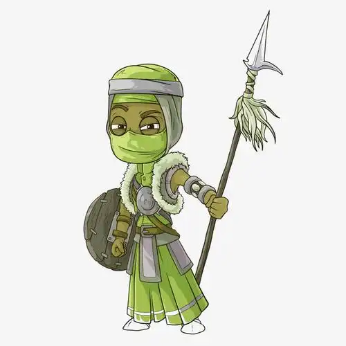 矢量卡通古代士兵免抠素材免费下载_觅元素51yuansu.com