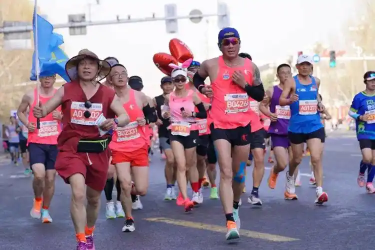 我们奔跑的瞬间2024石家庄马拉松精彩集锦