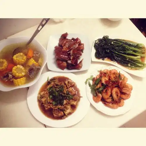 淡茶婷做的四菜一汤