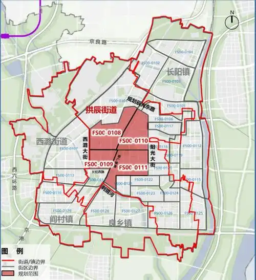 房山良乡组团控规公示将重点打造5条城市综合发展轴线城市配套