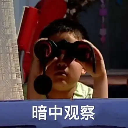 望远镜暗中观察_望远镜_暗中_观察表情