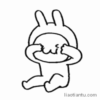 后田花子搞怪动态表情包一组简单笔画手绘表情