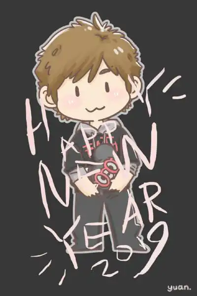 q版五月天 阿信 2019新年快乐