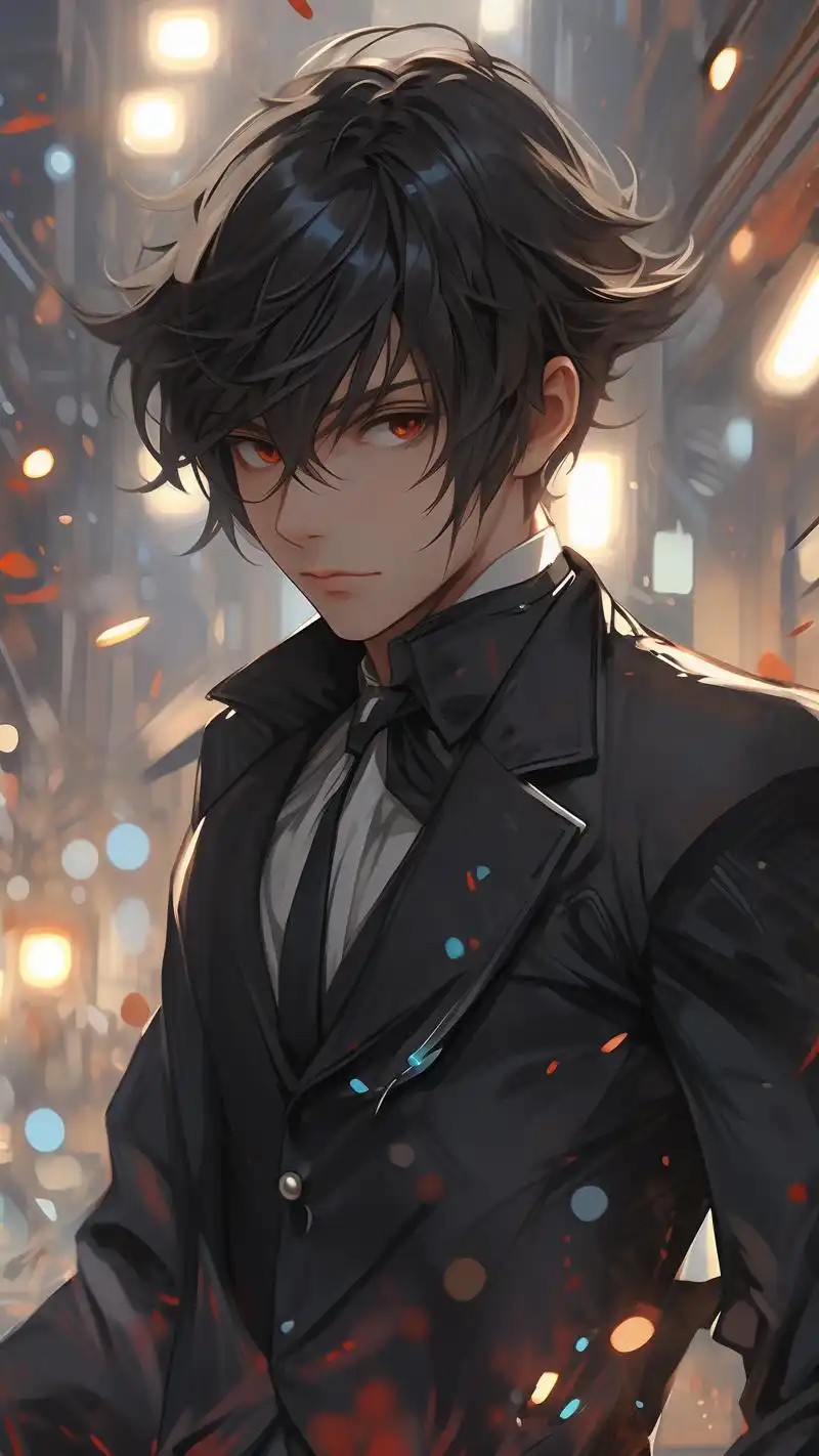 动漫帅哥壁纸大放送97 亲们,这次给你们带来的是超帅气的动漫人物