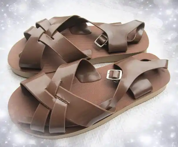 泡沫凉鞋男士轻便老式复古潮夏季软底沙滩鞋8090后怀旧父亲爸爸鞋品质