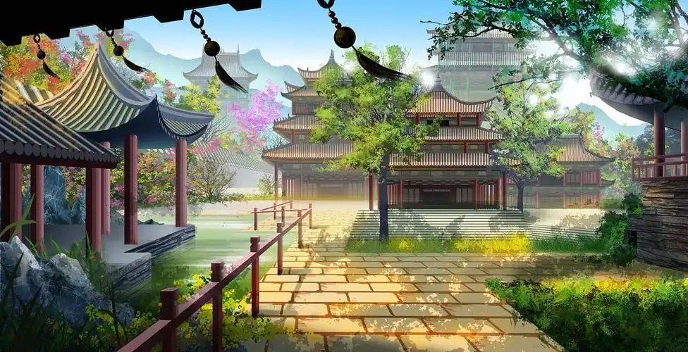 御花园|插画|游戏原画|王伟cg - 原创作品 - 站酷 (zcool)