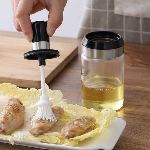 抹油神器刷油刷子玻璃瓶厨房烙饼烧烤硅胶家用烧烤刷