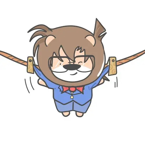 【小狮子赛几-头像8】挂柯南抱锦鲤,为了及格操碎了心