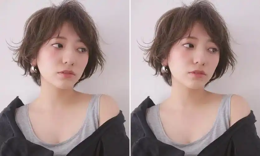 六款元气满满的短烫发 短发这样烫好看极了!