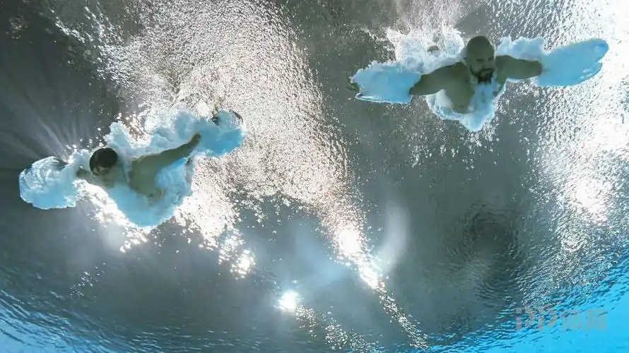 组图-东京奥运会跳水男子双人3米跳板 中国王宗源/谢思埸夺金