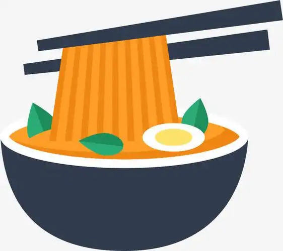 面条矢量卡通食物