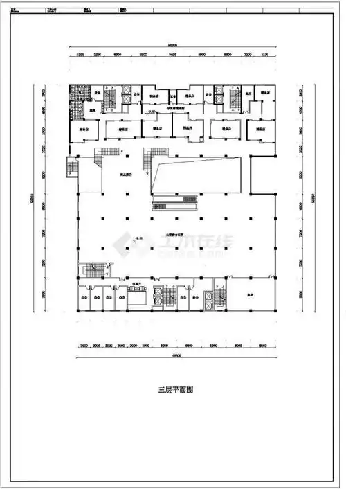 精致商场全套建筑设计施工图