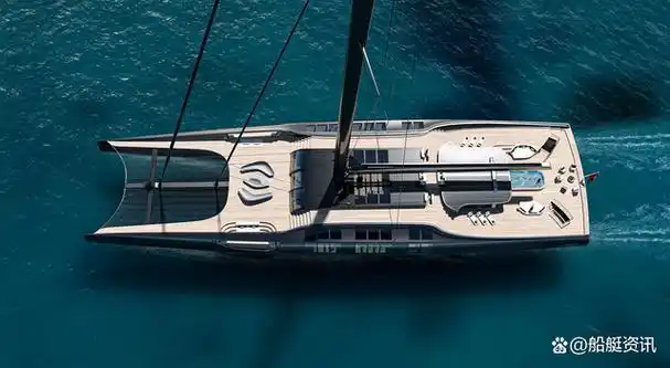 全新75米概念双体帆船