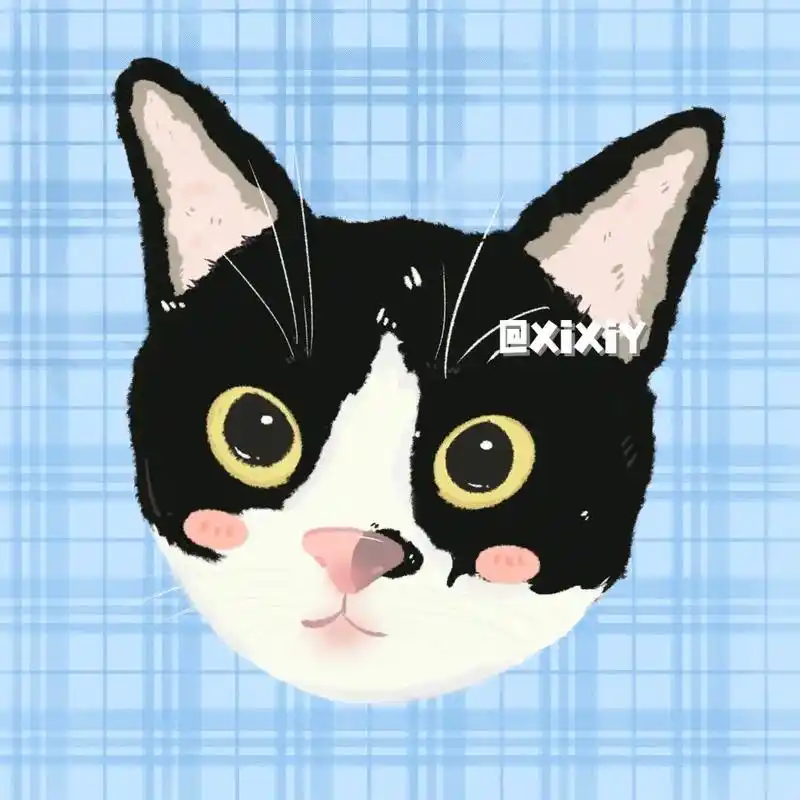 来图定制 q版头像手绘动物线稿动漫宠物简笔画 - 抖音