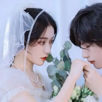 秀恩爱的情侣头像真人谁曾从谁的青春里走过