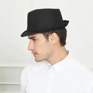 奈玛奥男士礼帽冬款英伦绅士帽子男式士气质羊绒质地爵士帽