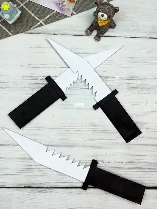 匕首折纸教程